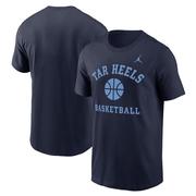 UNC Jordan Brand Cotton Basketball Icon Tee